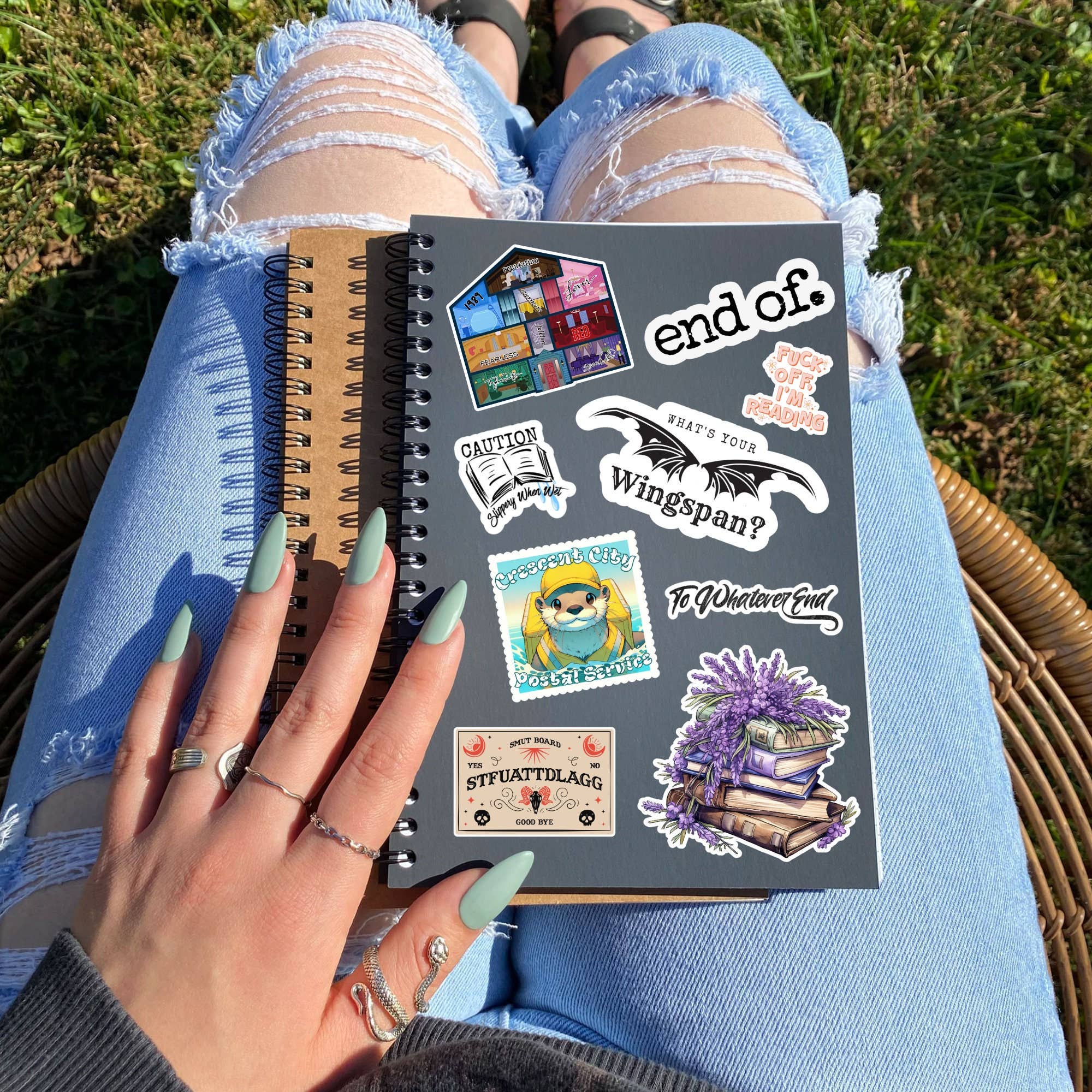 Nostalgic Scholastic Book Fair Stickers for Kindles