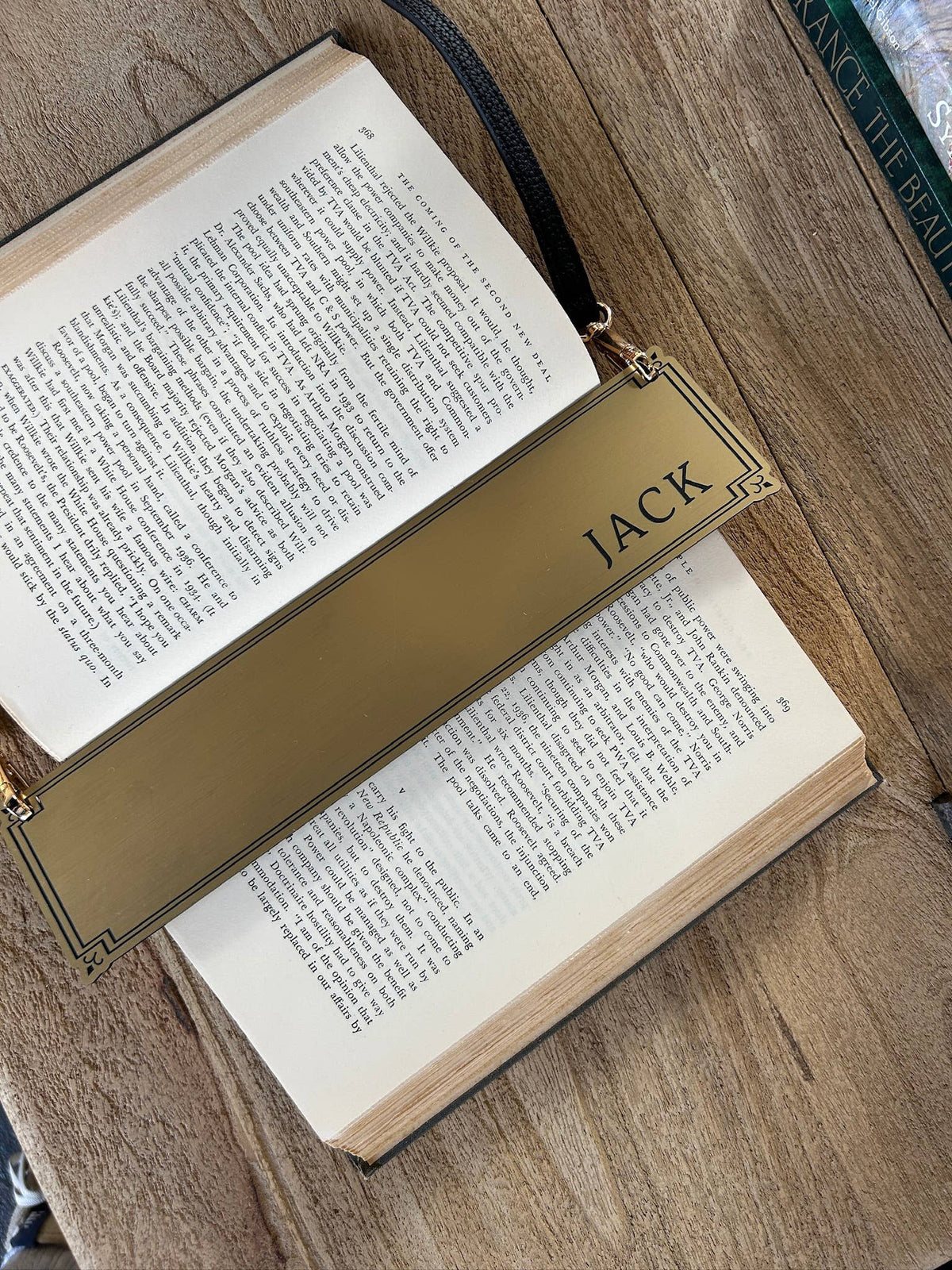 Bookmark "Purse" | Gold Acrylic Book Holder Bookmark