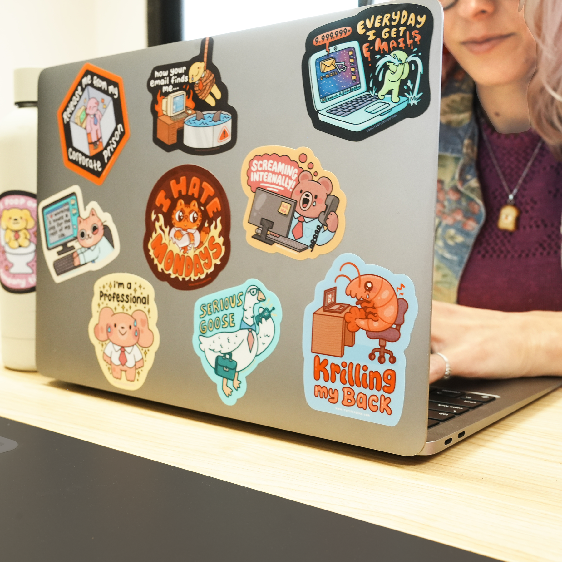 How Email Finds Me | Office Job | Funny | Vinyl Sticker