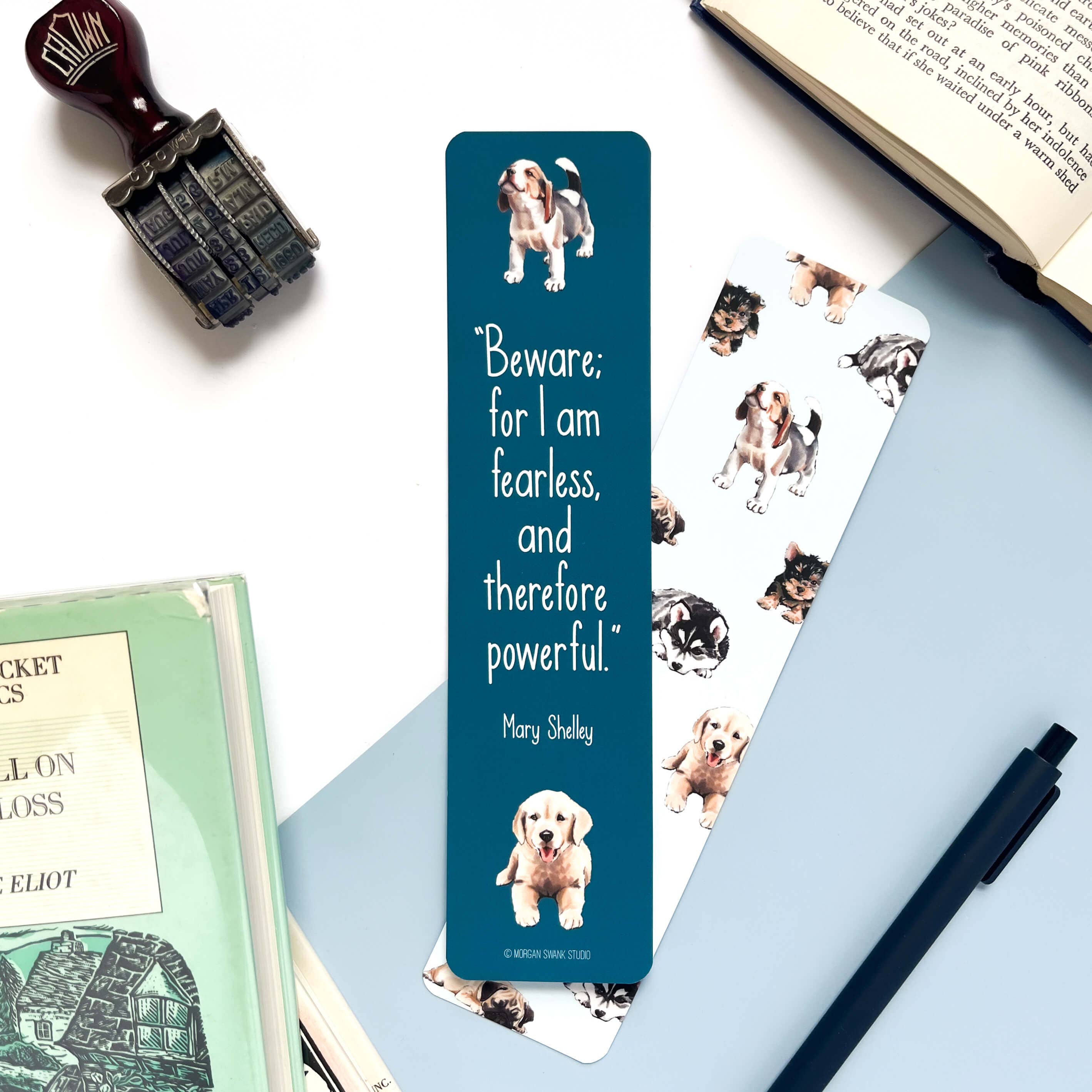 Puppies Bookmark