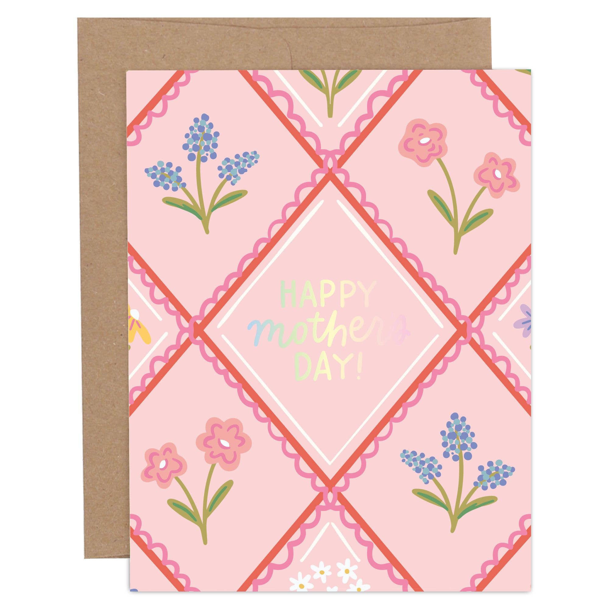 Happy Mother's Day Floral Greeting Card
