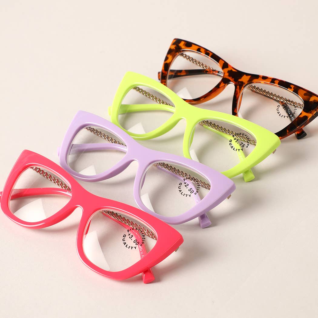 Solid Color Frame Reading Glasses