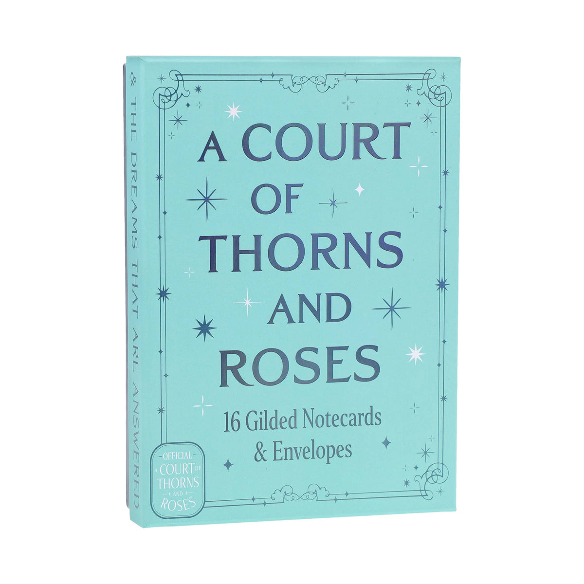 A Court of Thorns and Roses Official Gilded Notecards