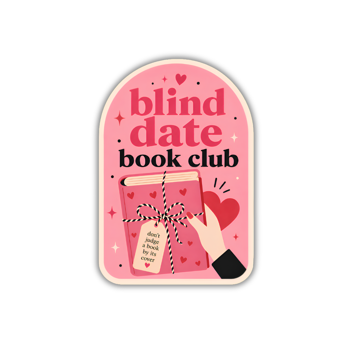 Blind Date Book Club Sticker – Book Lover Reading Club
