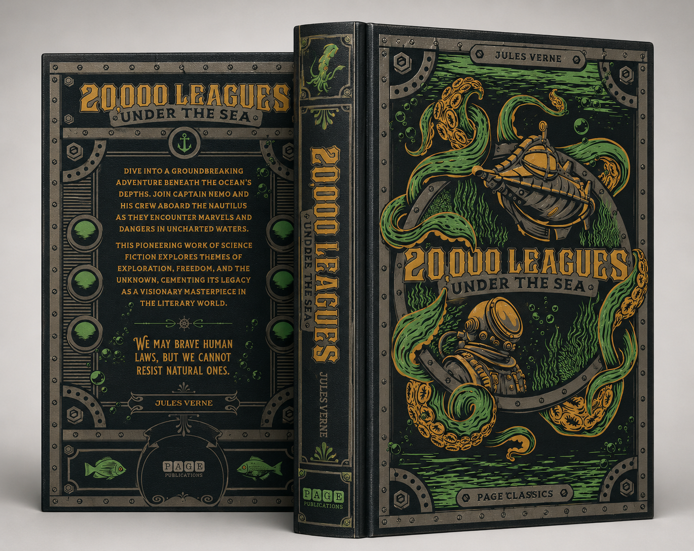 20,000 Leagues Under the Sea (Deluxe Hardcover Edition)