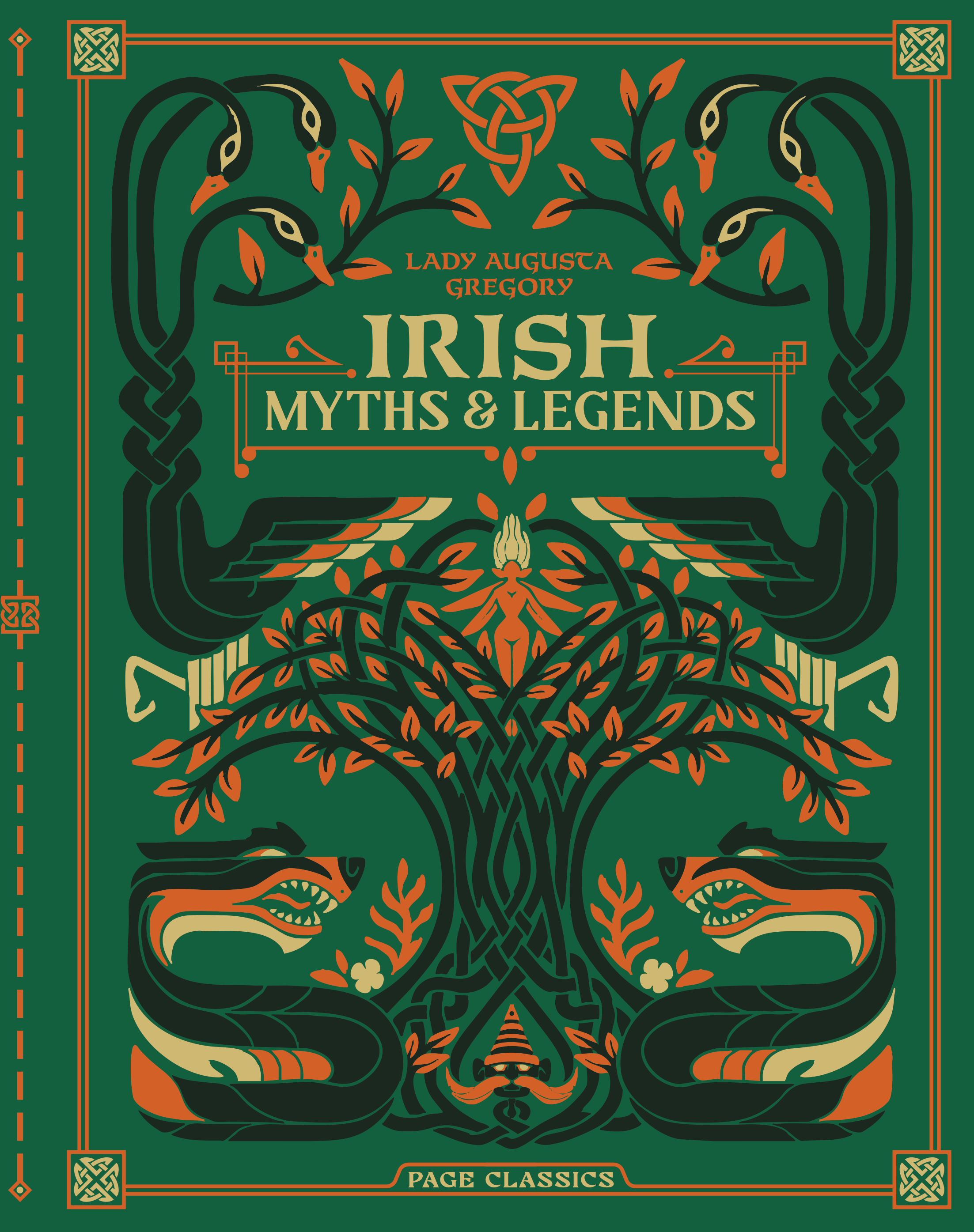 Irish Myths and Legends: Deluxe Hardcover with Sprayed Edges