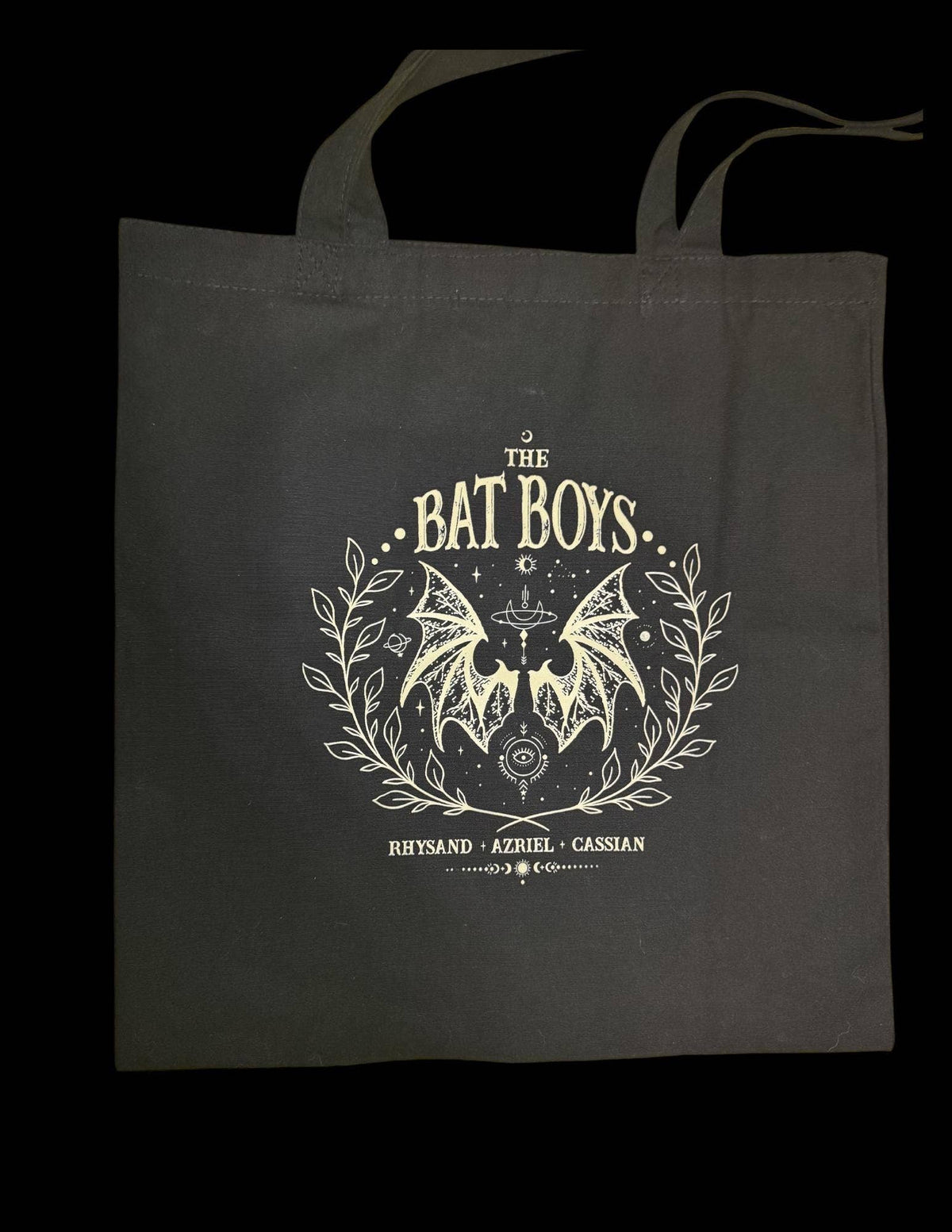 Tote Bag: ACOTAR Inspired Bat Boys Canvas Bookish