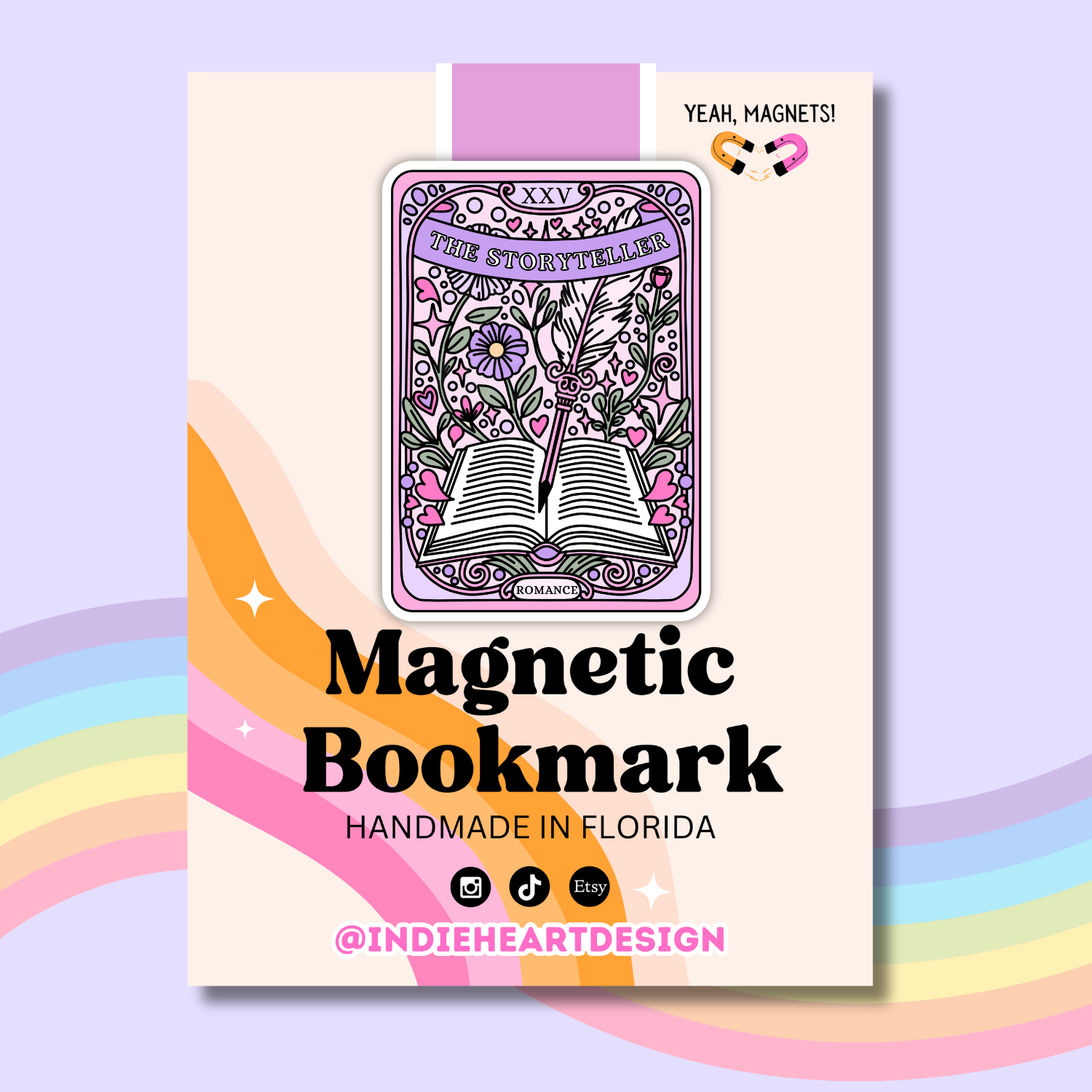The Storyteller Tarot Magnetic Bookmark