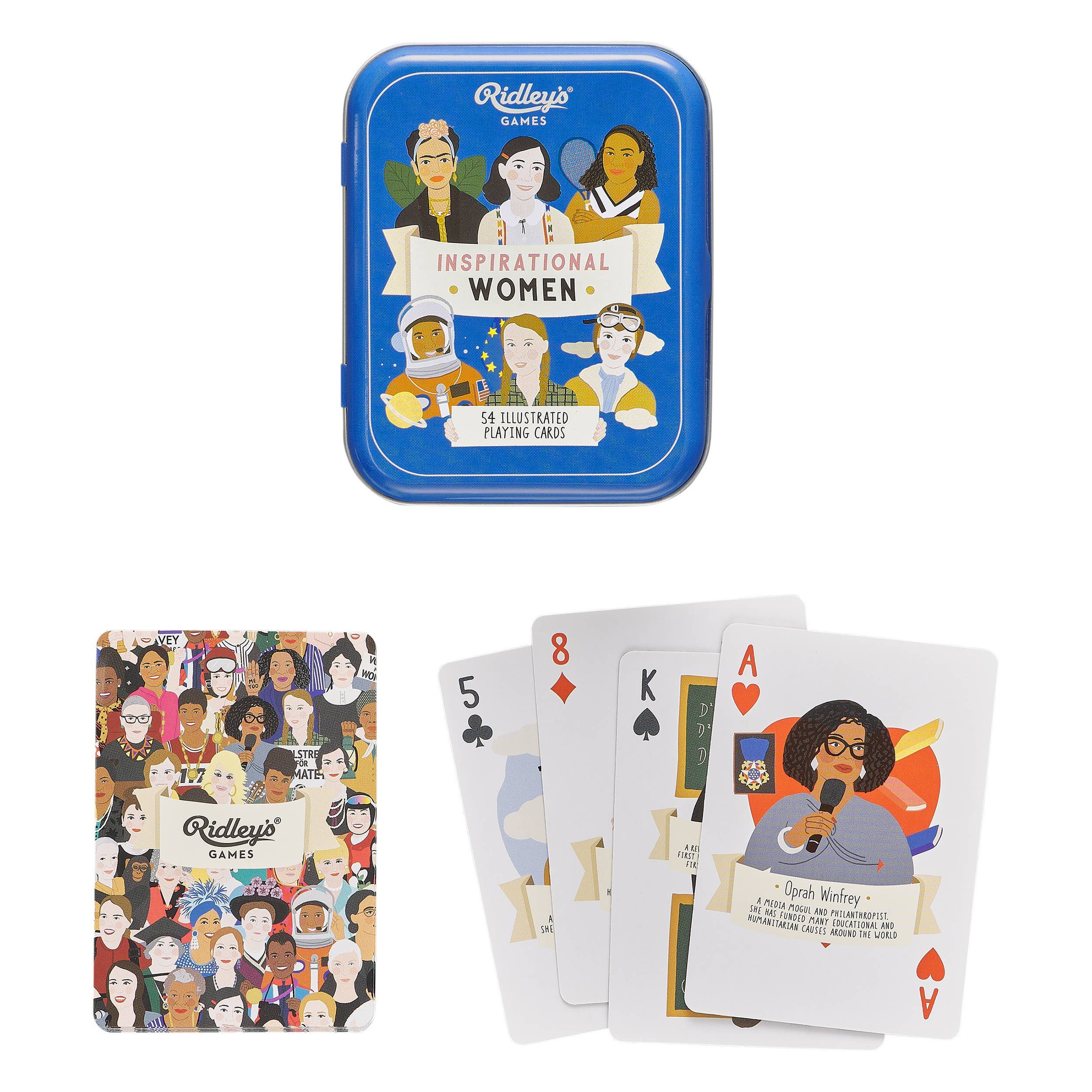 Inspirational Women Playing Cards CDU of 6