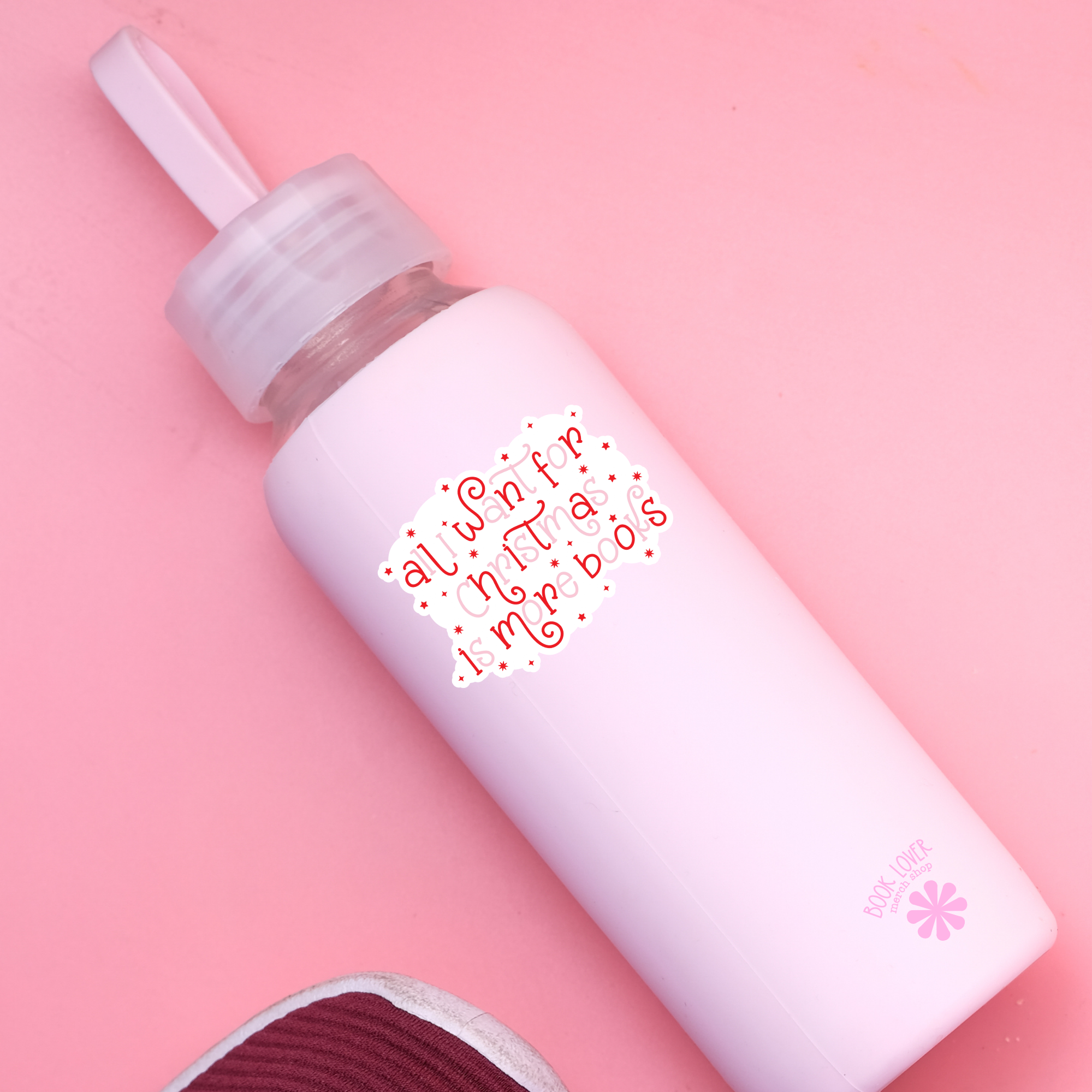 All I Want For Christmas is More Books Stickers / Bookish