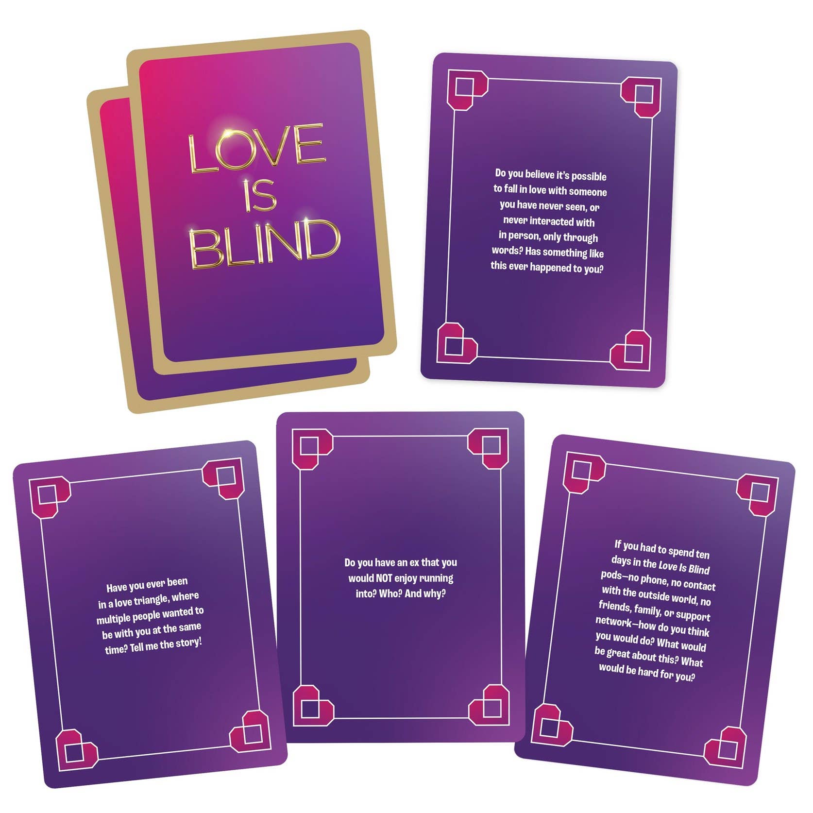 Love Is Blind: The Date Night Deck: 100 Getting-To-Know-You Questions to Ask and Answer: 100 Getting-To-Know-You Questions to Ask and Answer
