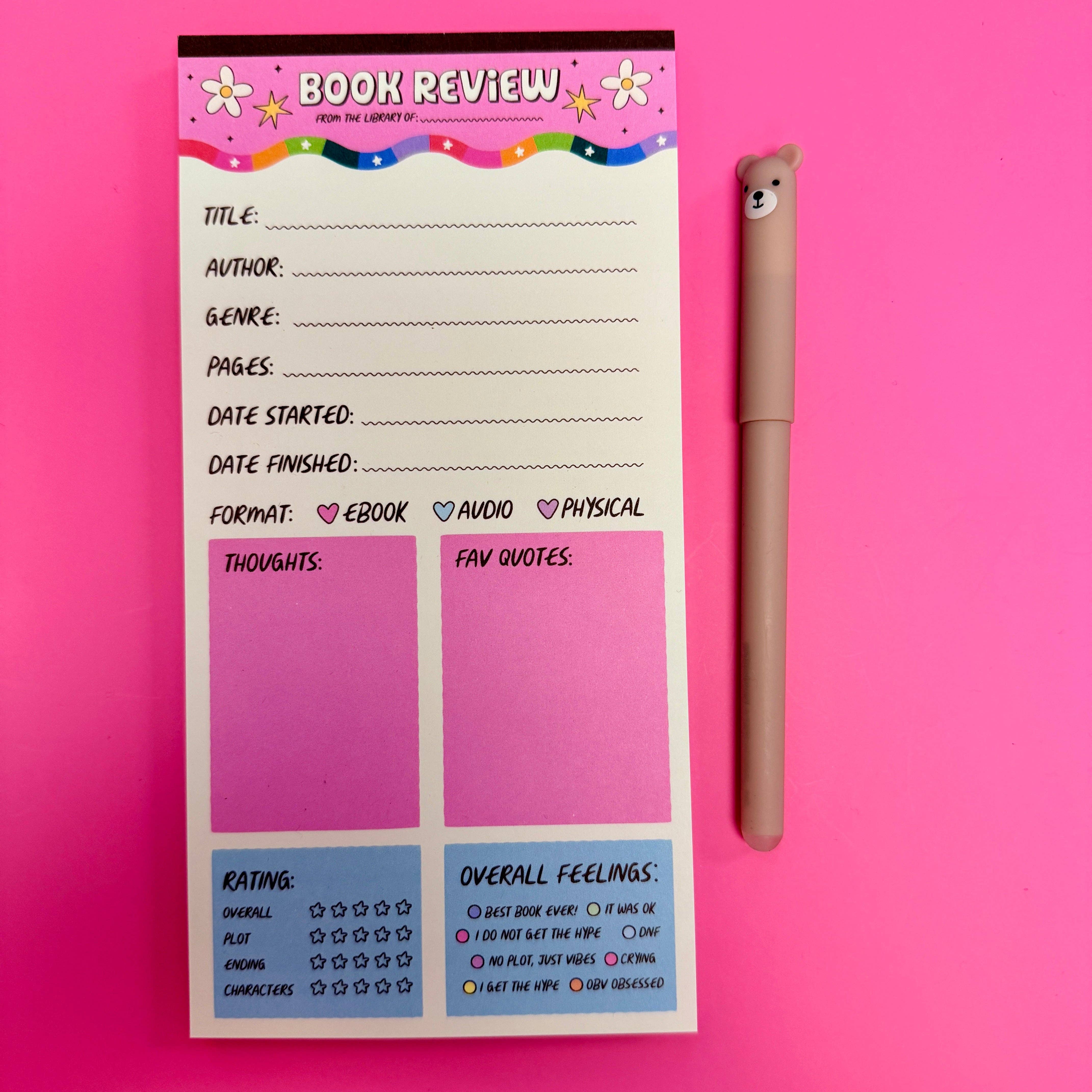 4x8 Notepad, Book Review & Rating