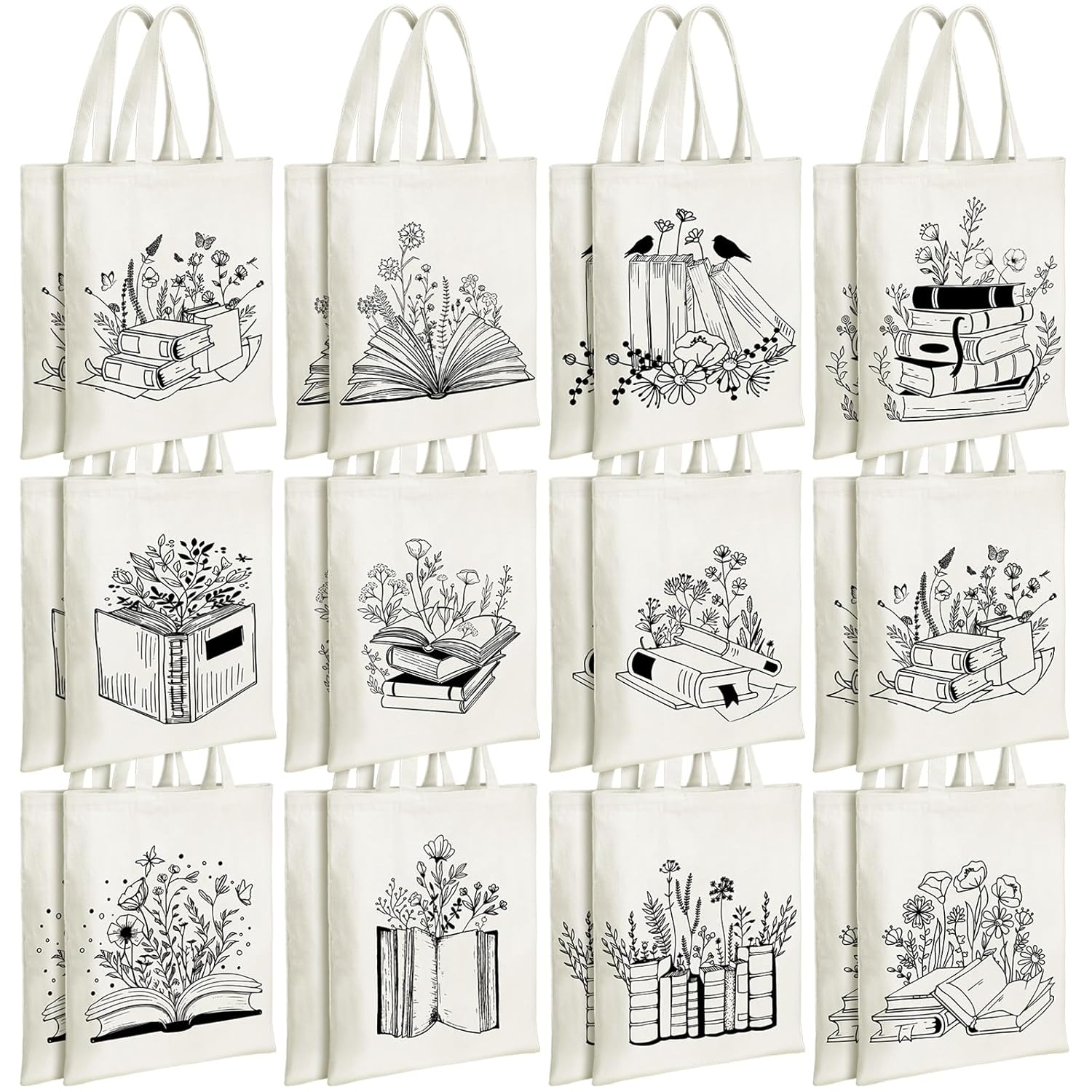 Bookish Tote Painting Party
