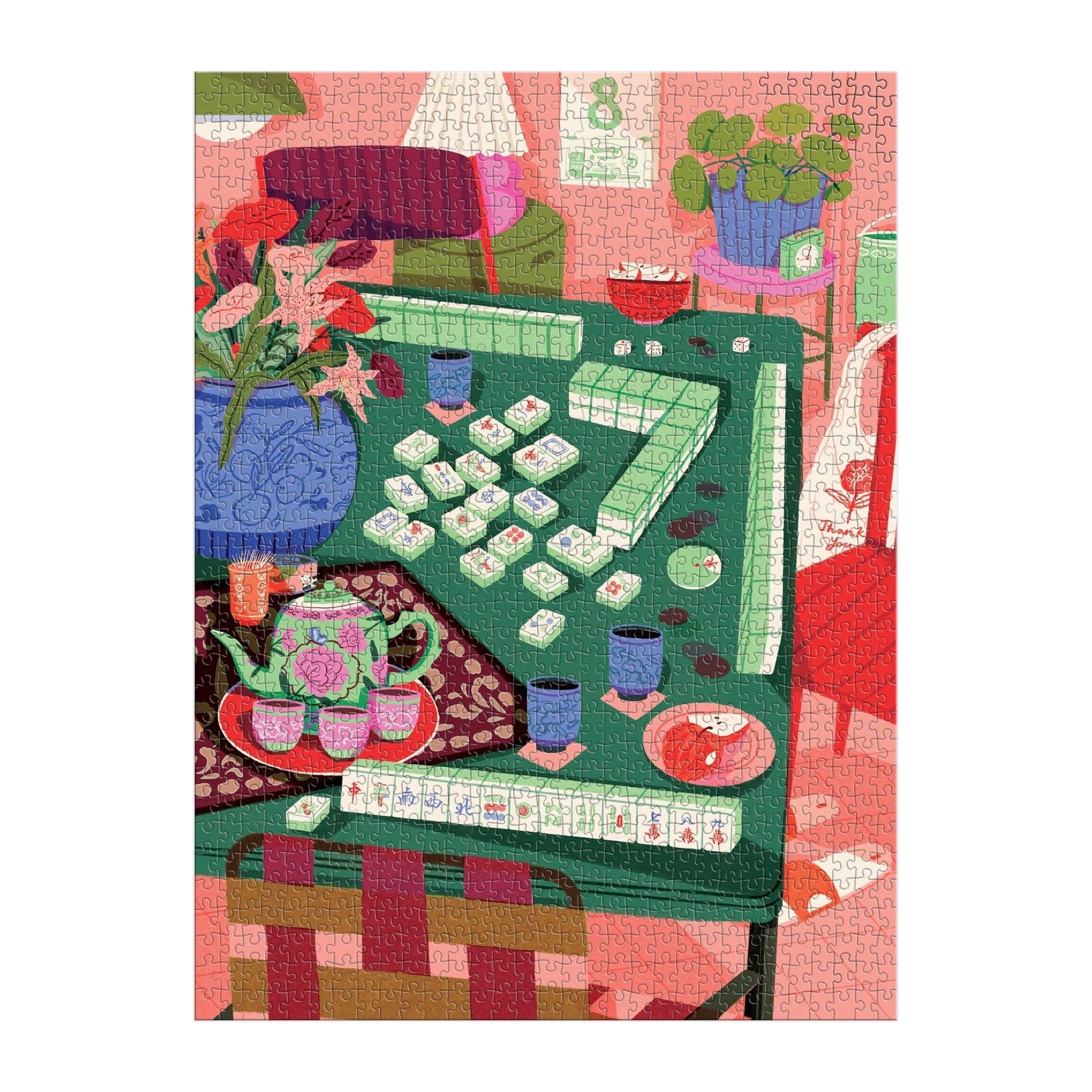 Mahjong Social 1000 Piece Puzzle