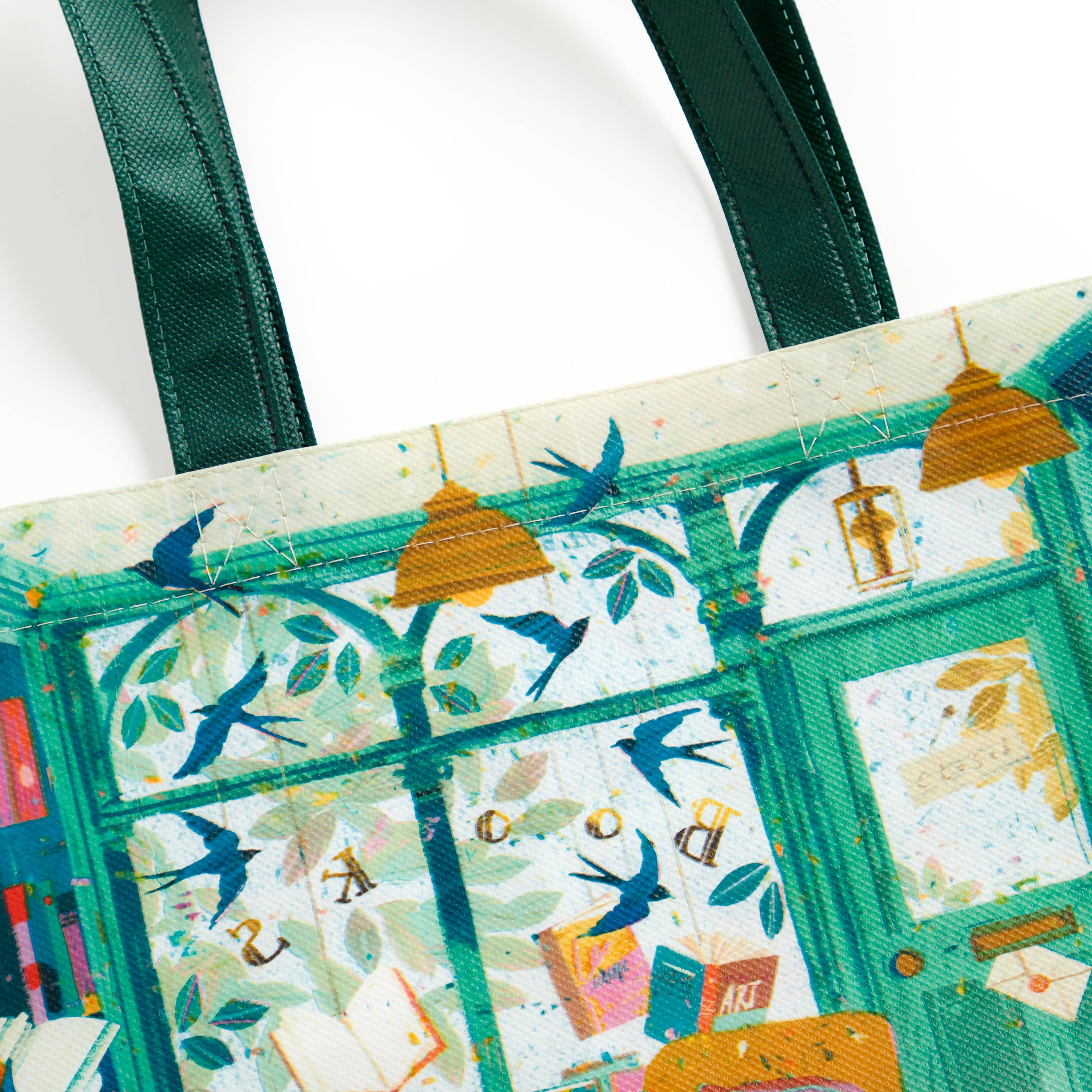 Bookshop Afternoon Reusable Shopping Bag