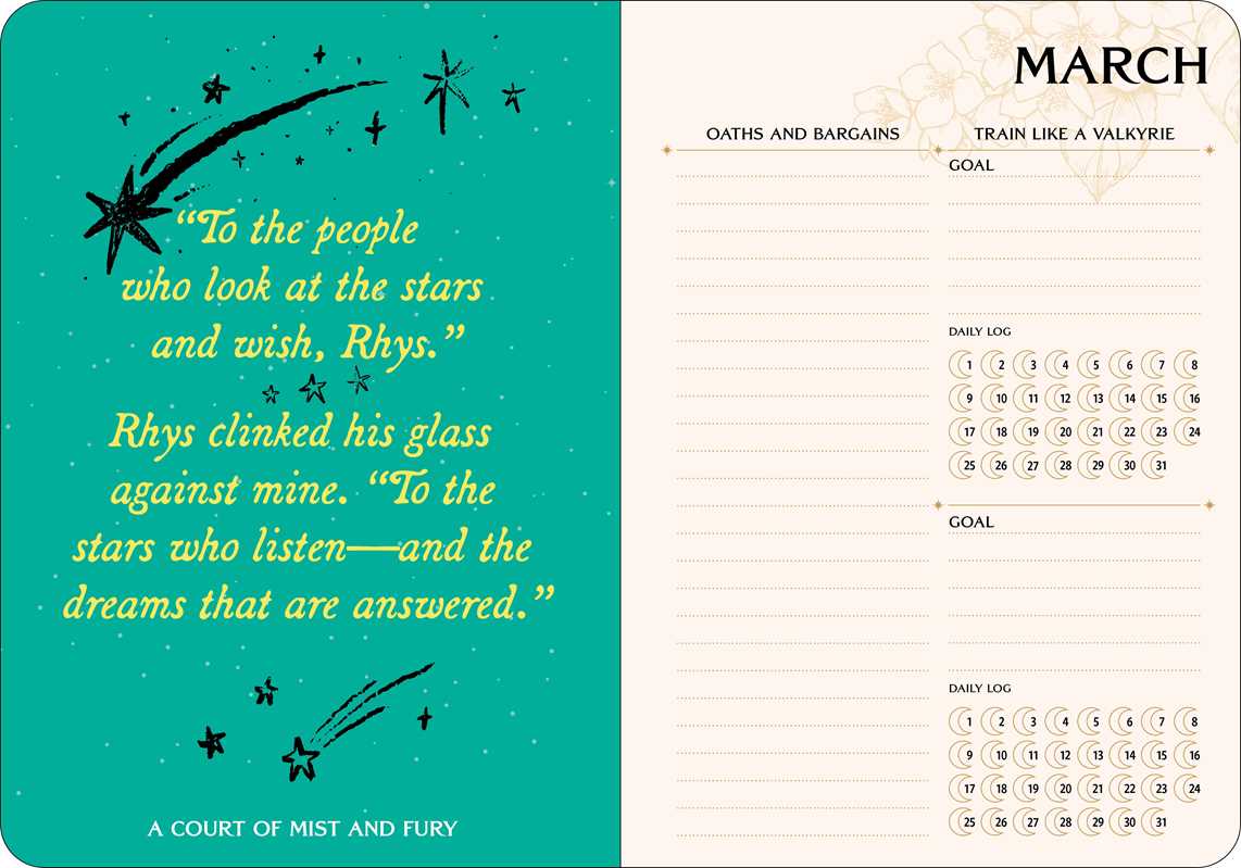 Court of Thorns and Roses 2027 Monthly/Weekly Planner Calendar by Sarah J. Maas
