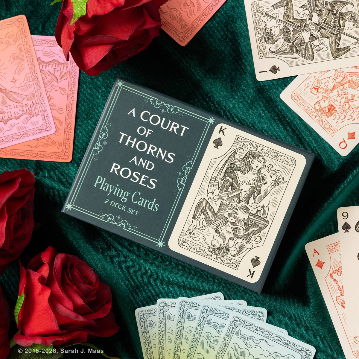 A Court of Thorns and Roses Official Playing Card Set (Night Court Inner Circle)