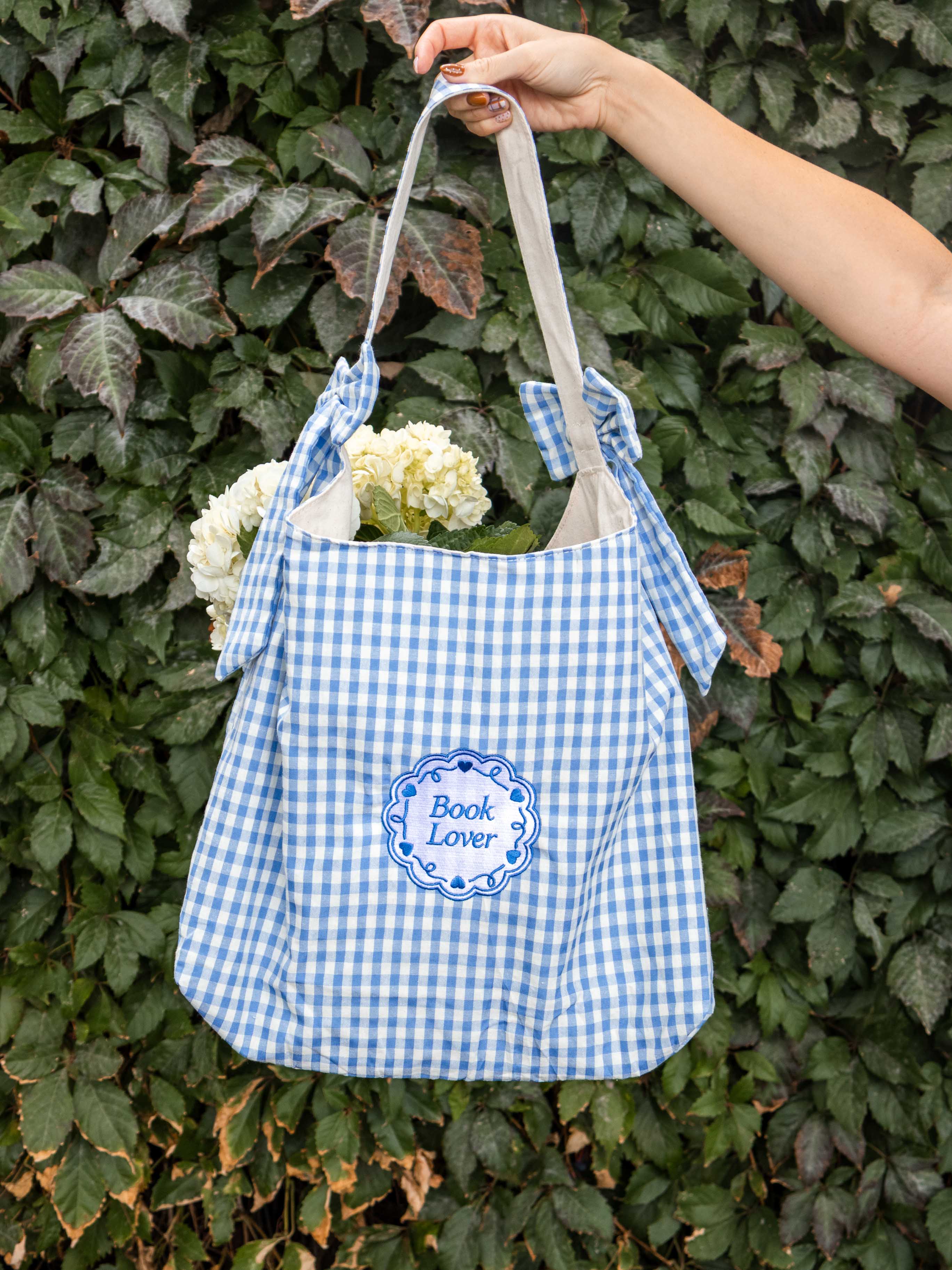 Book Lover Bow Tote