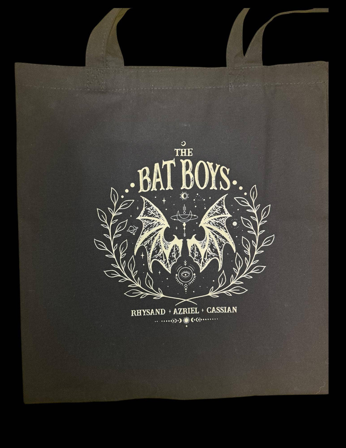 Tote Bag: ACOTAR Inspired Bat Boys Canvas Bookish