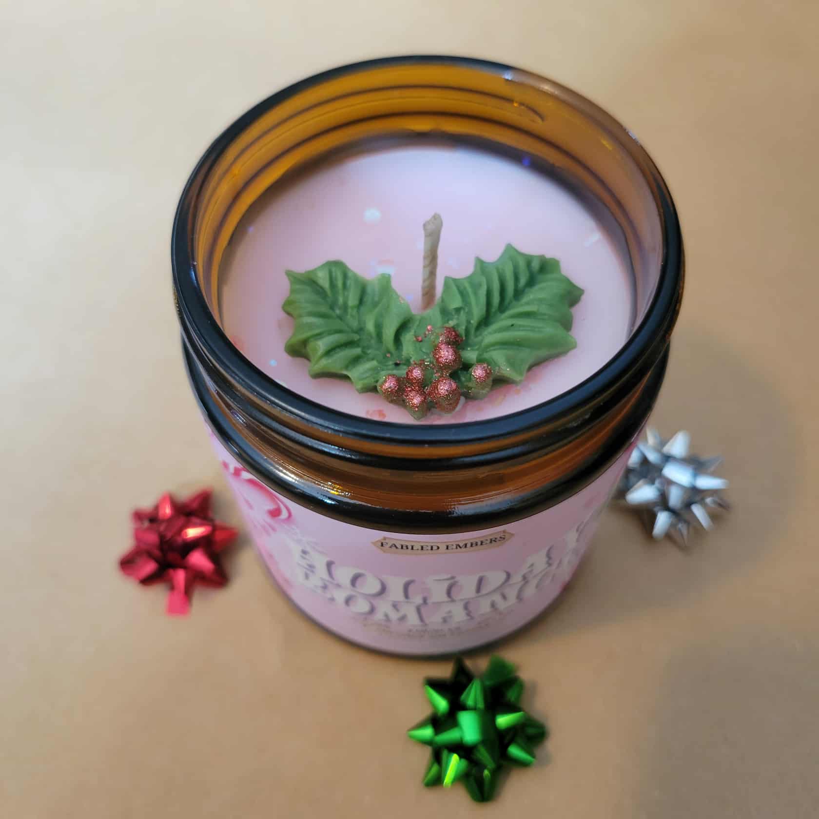 WINTER - HOLIDAY ROMANCE | Mistletoe | Candle