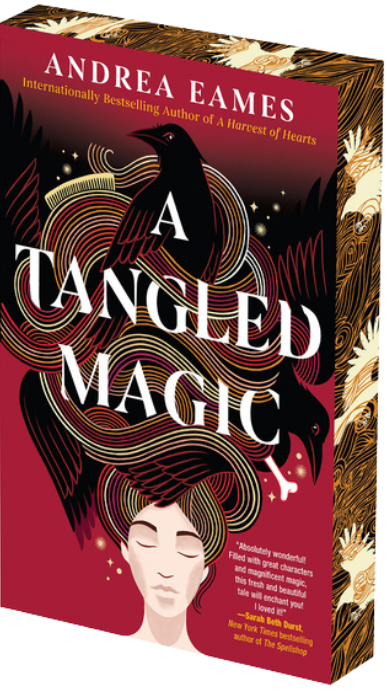 A Tangled Magic: Deluxe Stenciled Edges