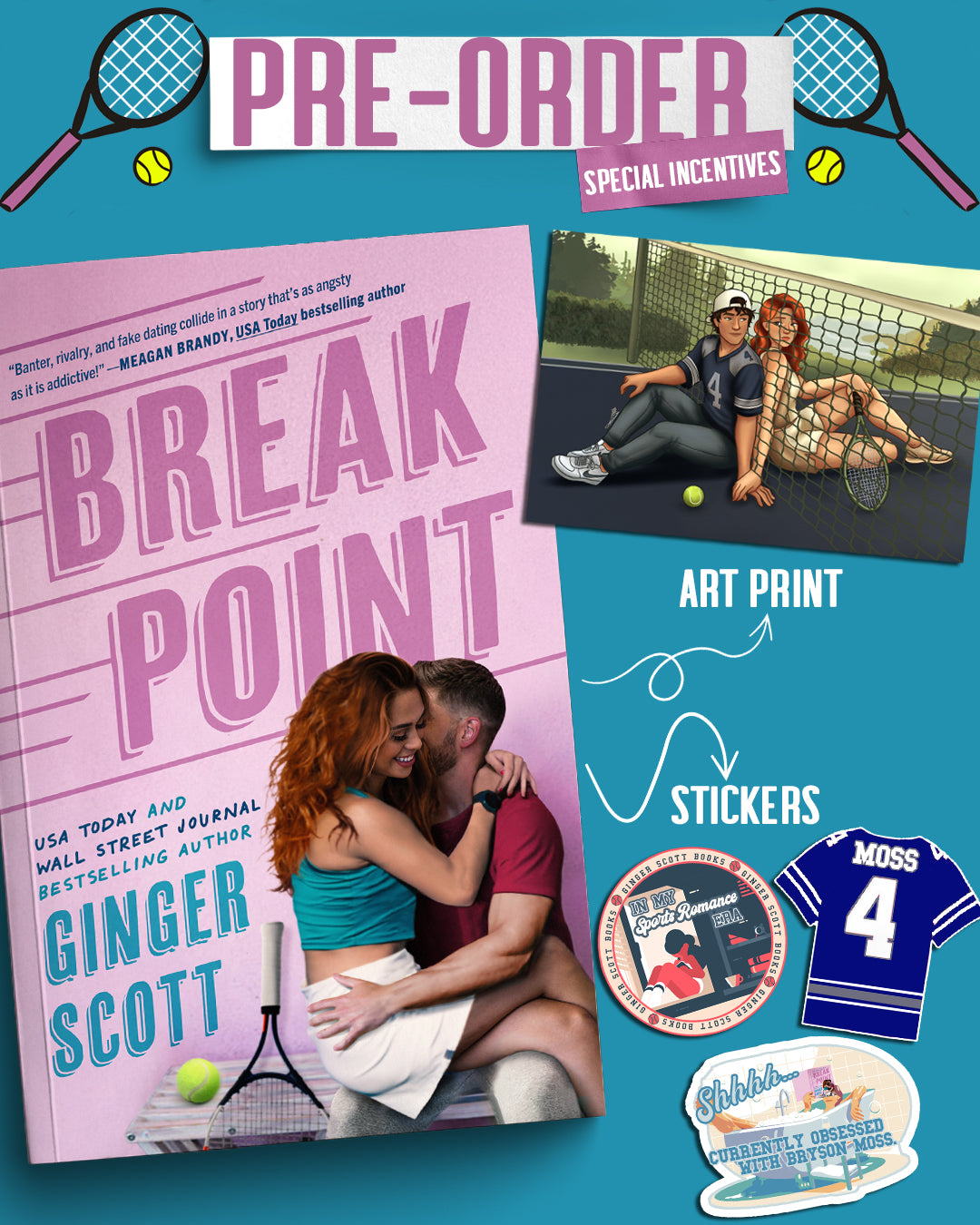 Pre-Order: 'Break Point' by Ginger Scott w/ Incentives