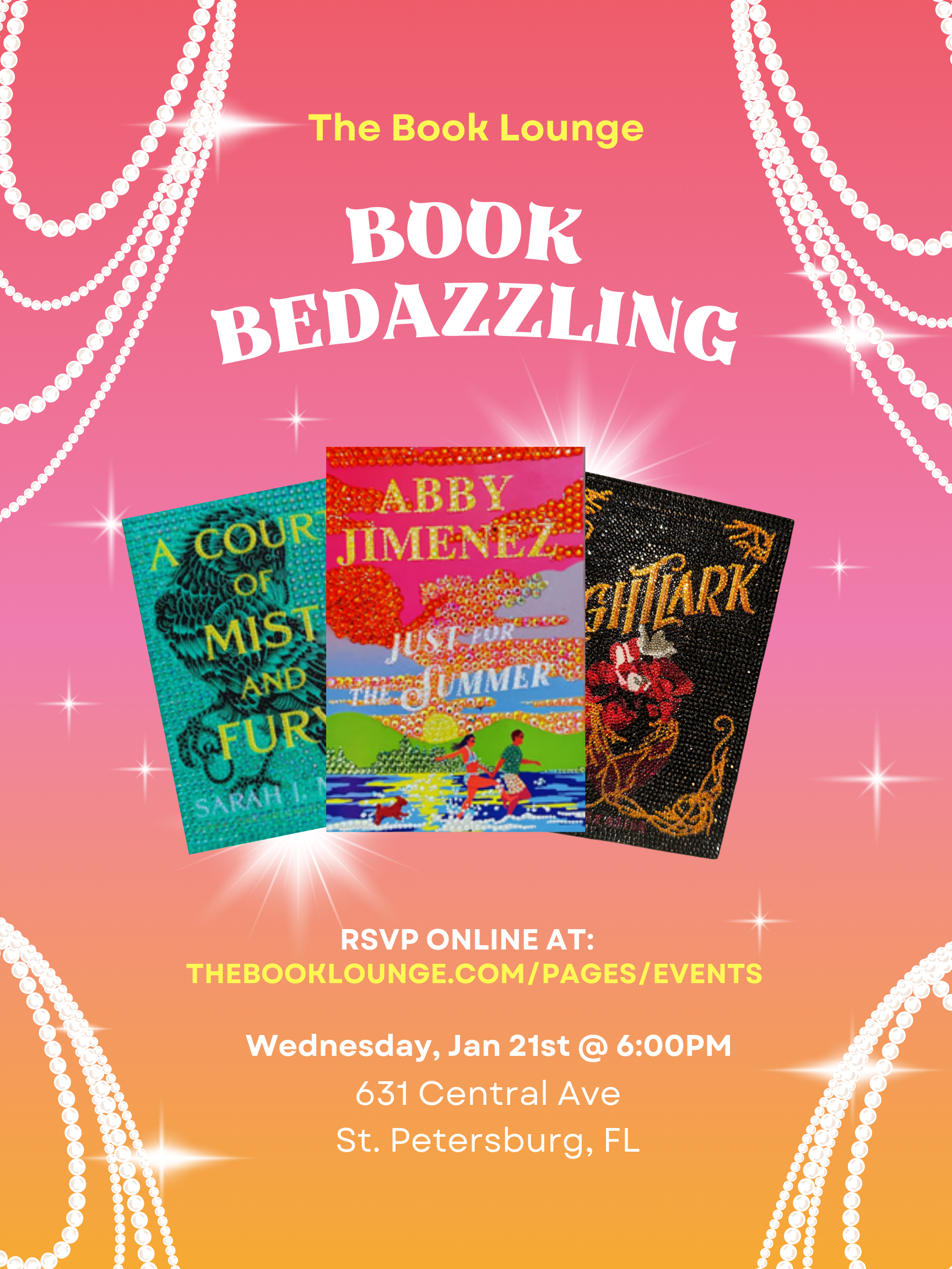 Book Bedazzling Night
