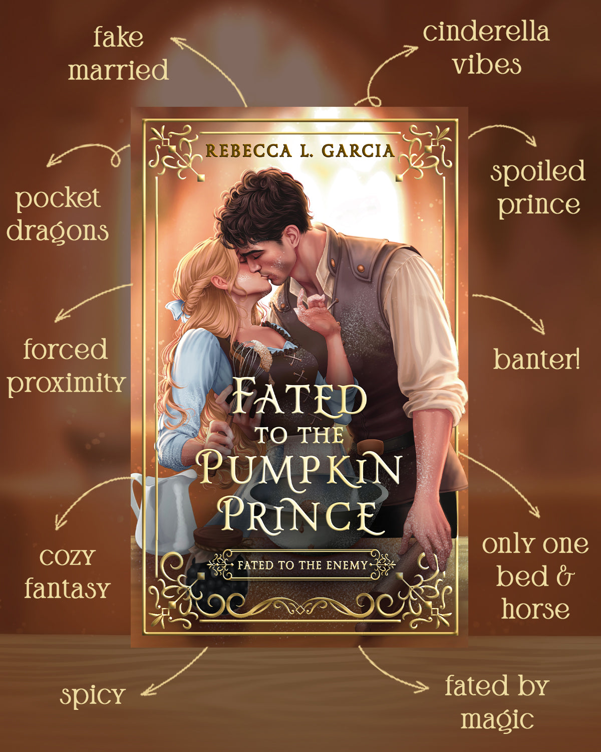 Pre-Order: Fated To The Pumpkin Prince by Rebecca L. Garcia w/ signed bookplate & art!