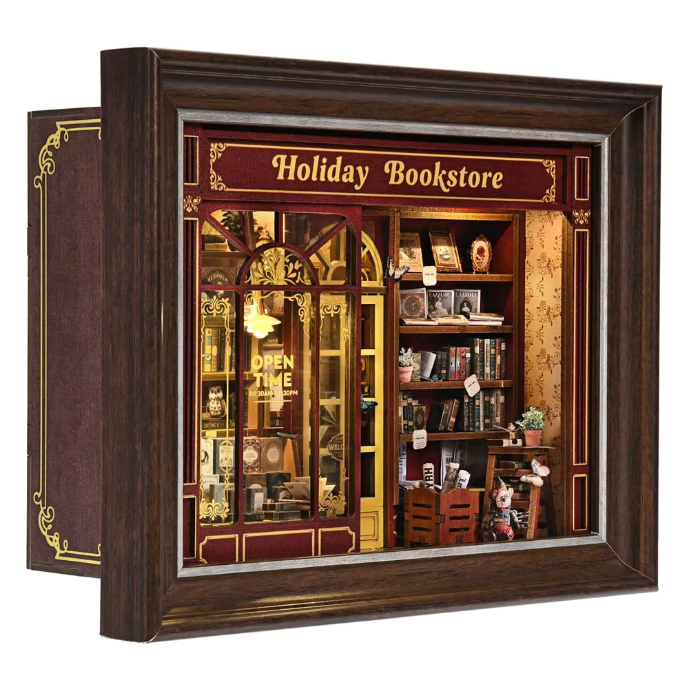 DIY Book Nook Kit – Build Your Own Miniature Scene