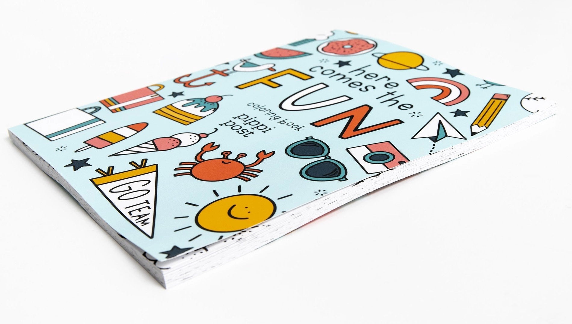 Here Comes The Fun Coloring Book