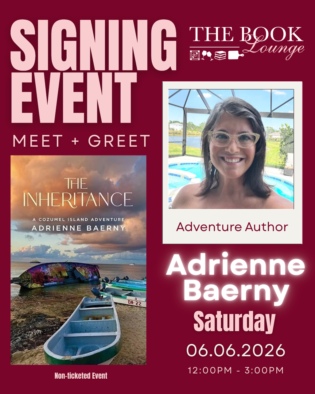 Author Signing: Adrienne Baerny!