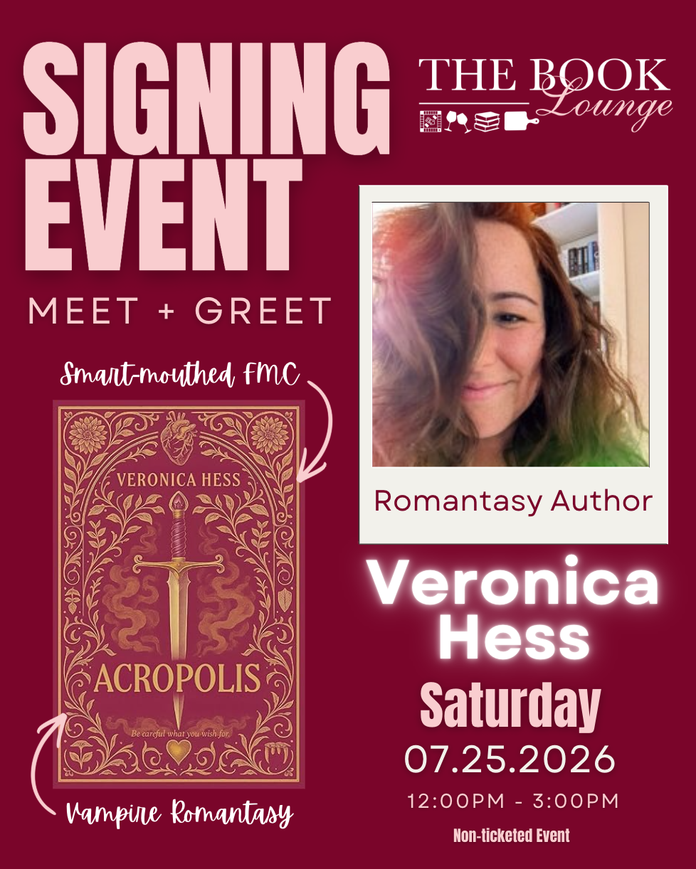 Veronica Hess: Author Signing!