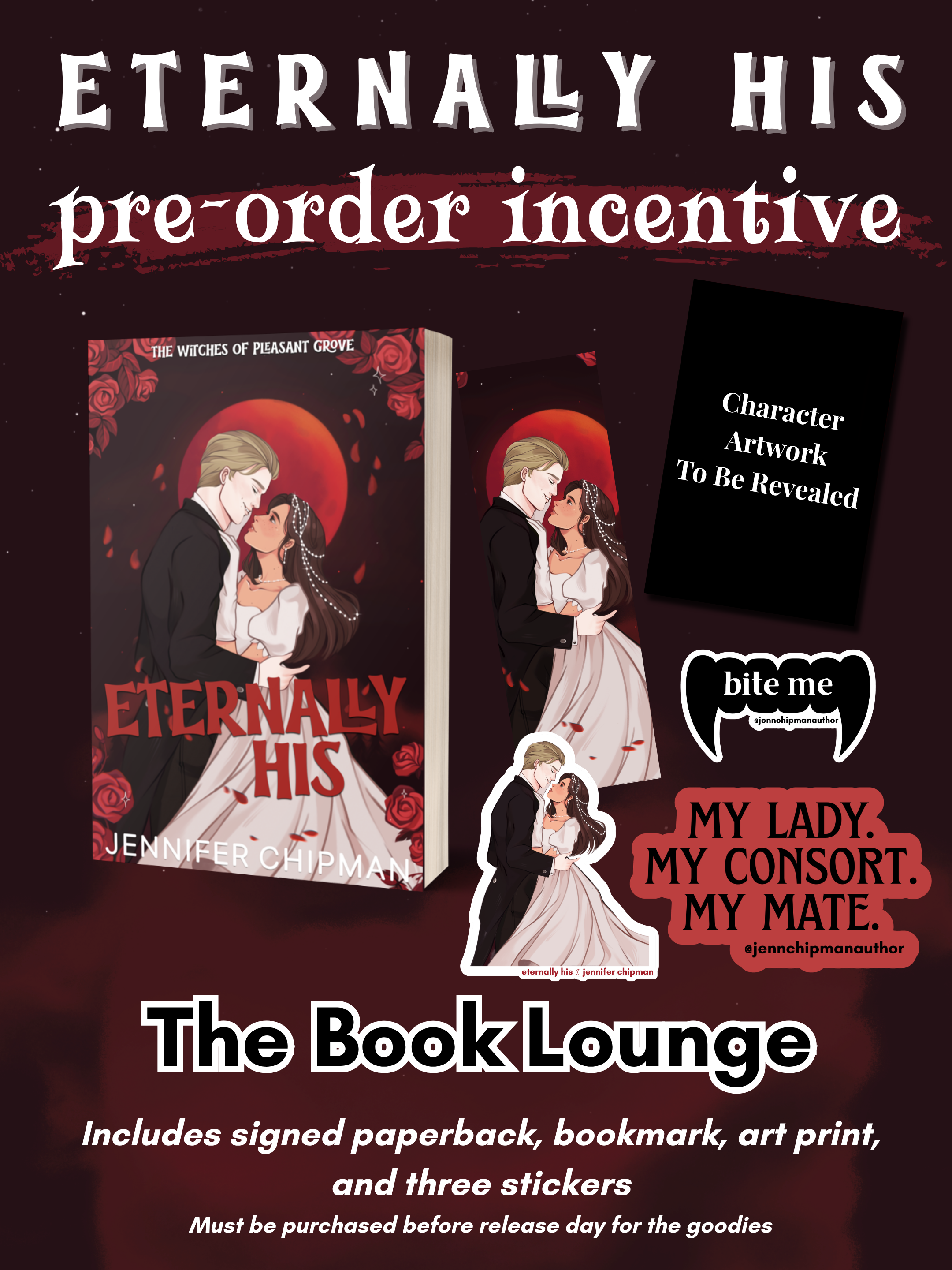 ETERNALLY HIS – SIGNED DELUXE PAPERBACK PRE-ORDER