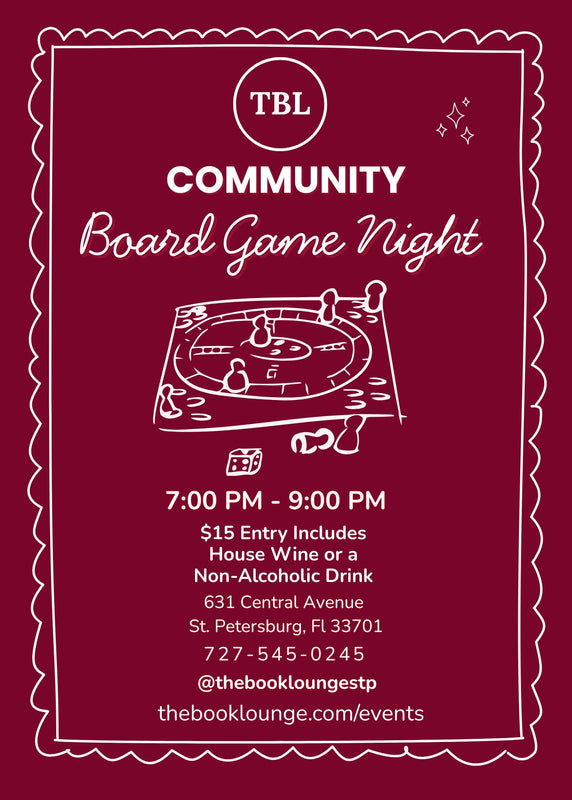 Community Board Game Night! (1/22)