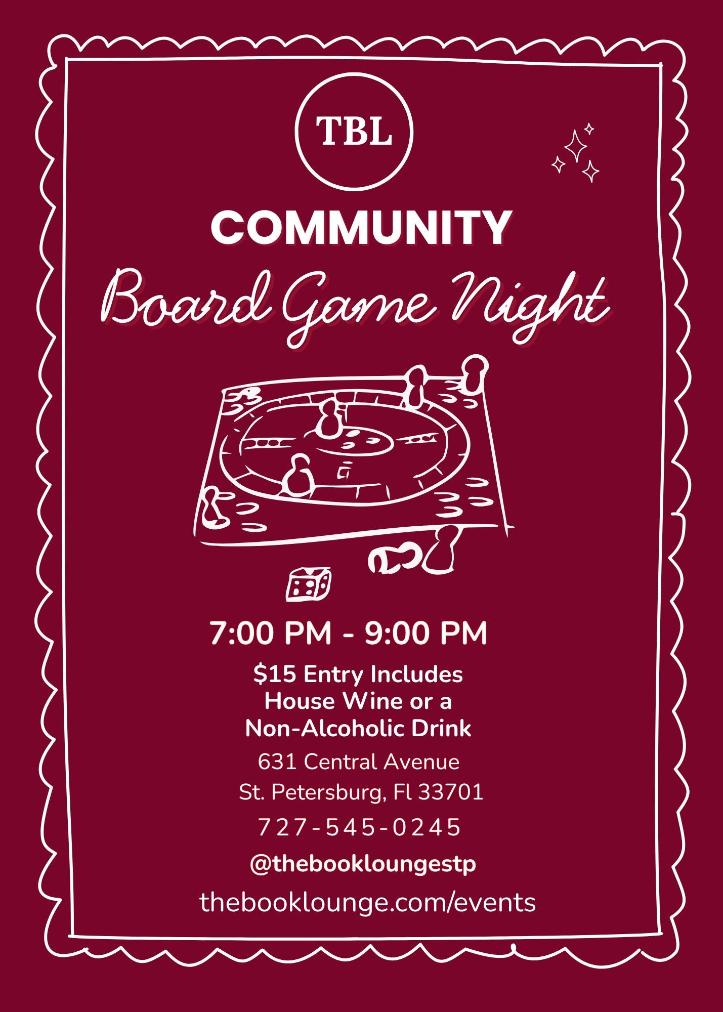 Community Board Game Night (3/5)