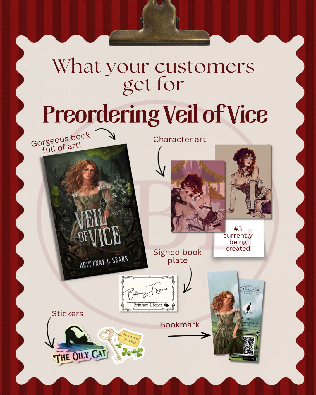 Pre-Order: Veil of Vice by Brittnay J. Sears