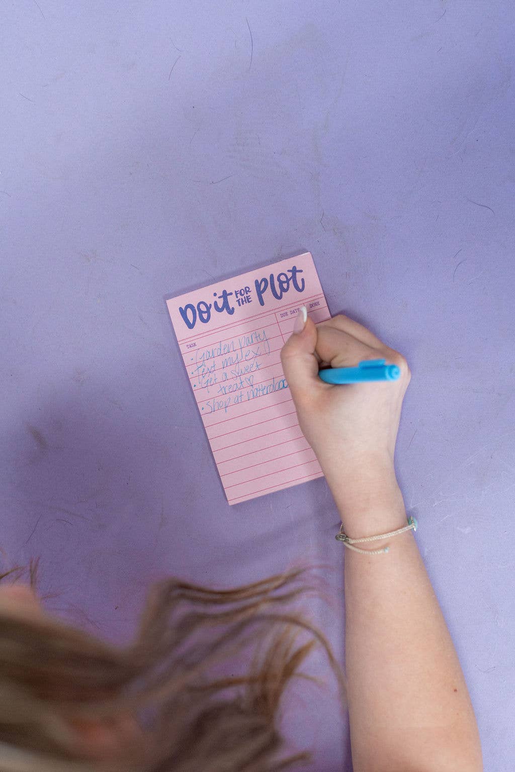 Do it for the Plot Notepad – Cute Bookish Reading Stationery