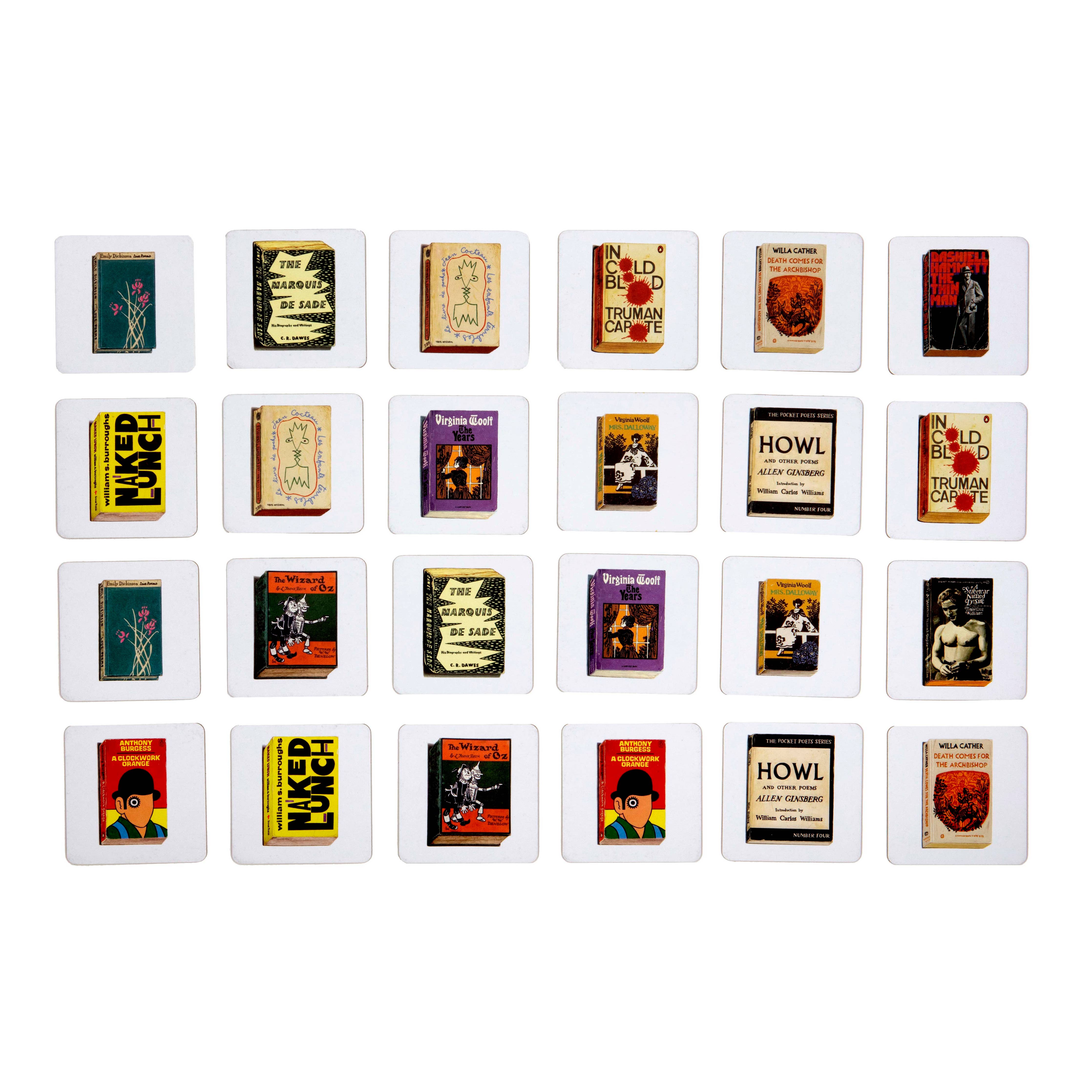 Classic Paperbacks Memory Game