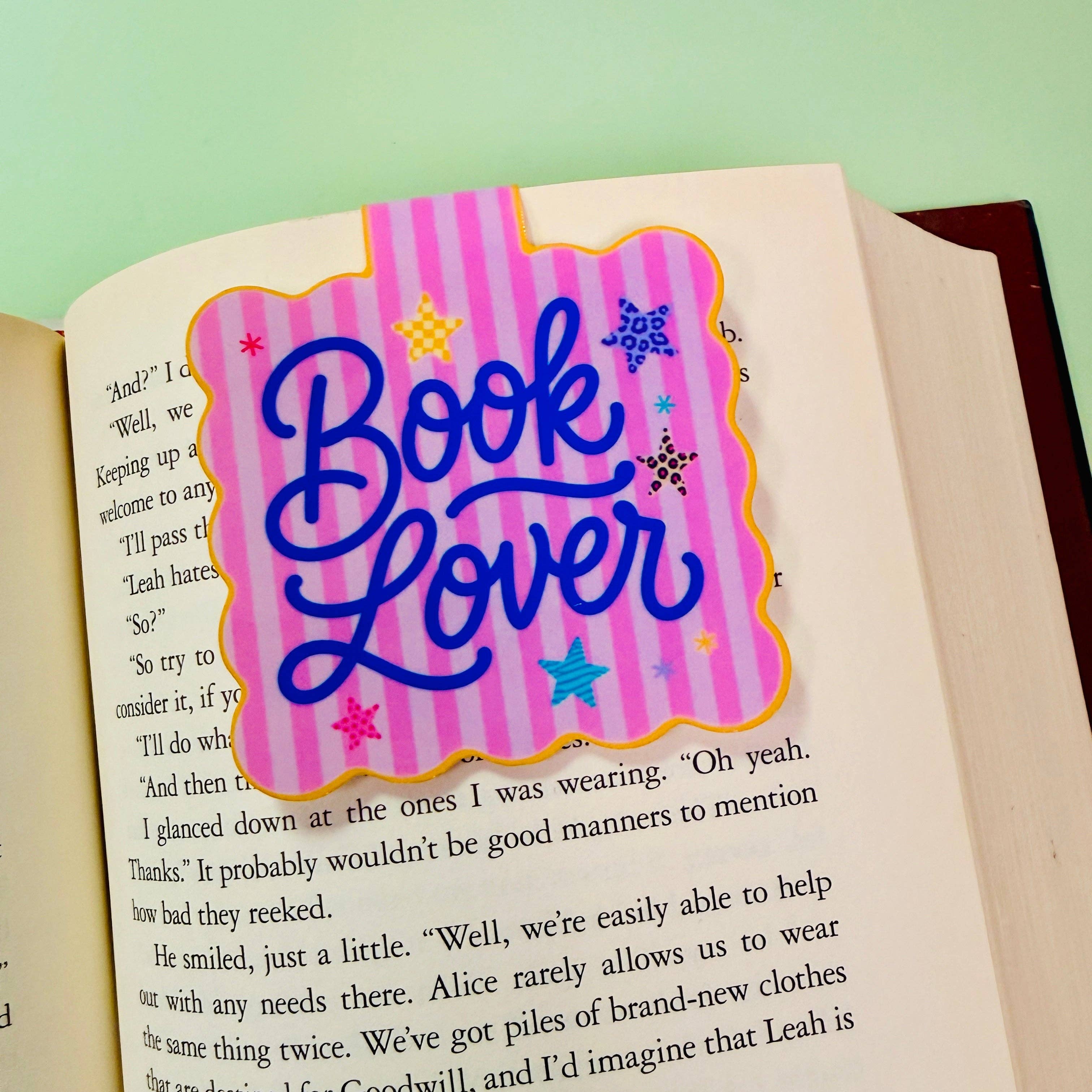 Magnetic Bookmark, Book Lover