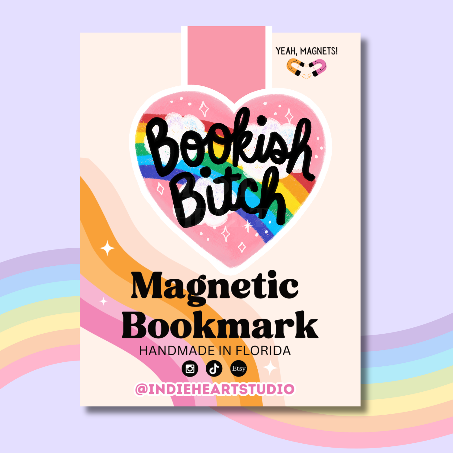 Bookish B*tch | Magnetic Bookmark