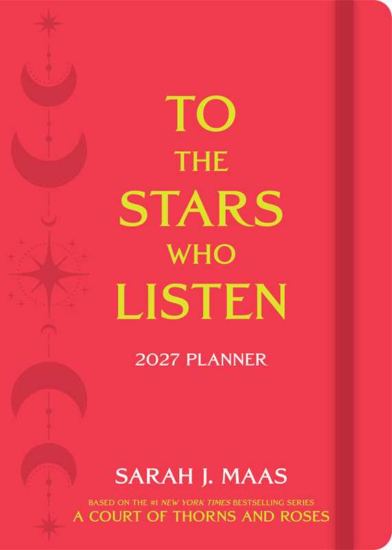 Court of Thorns and Roses 2027 Monthly/Weekly Planner Calendar by Sarah J. Maas