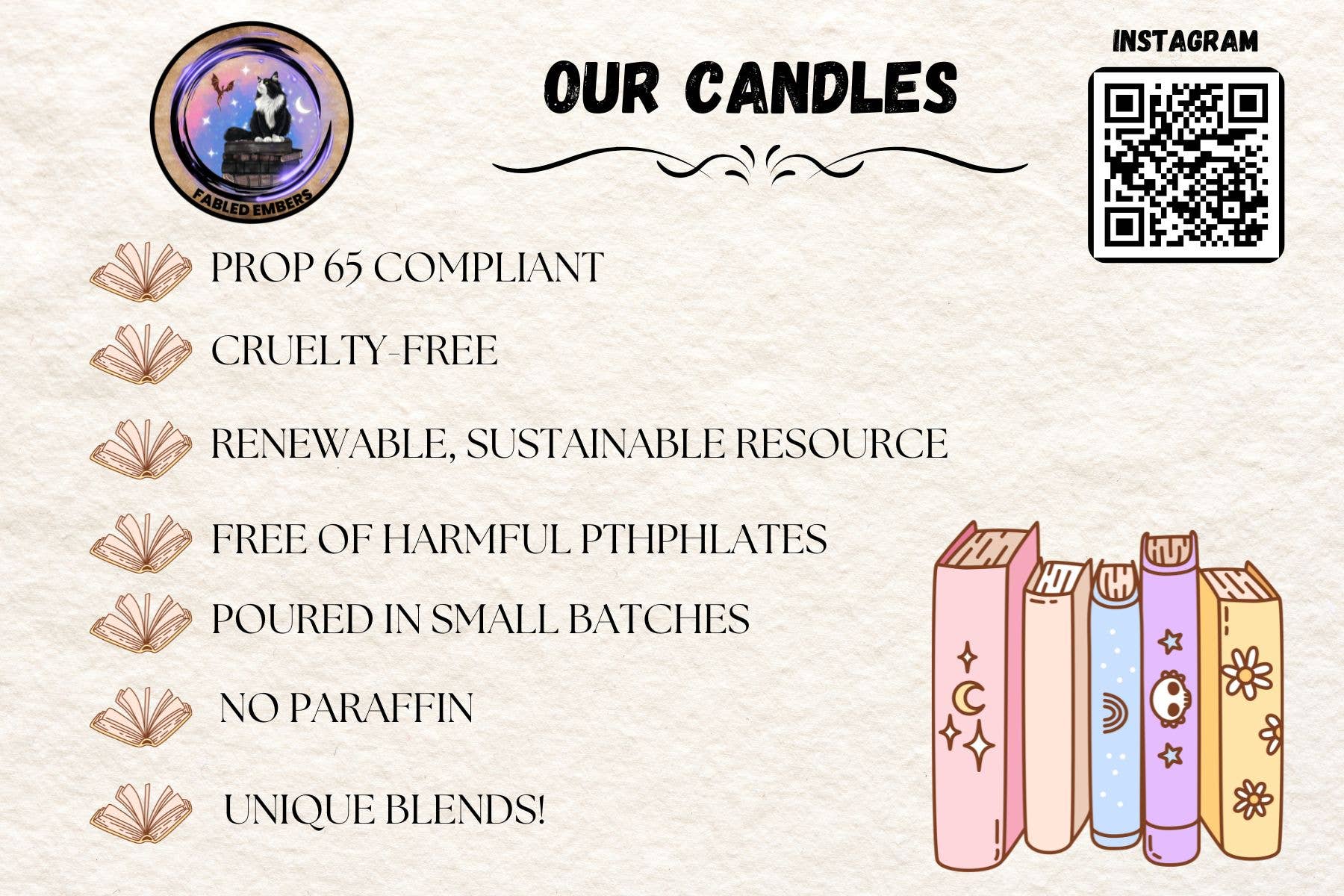DARK ROMANCE coconut soy candle