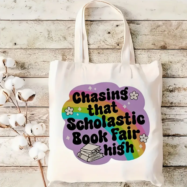 Chasing That Scholastic Book Fair High Tote Bag