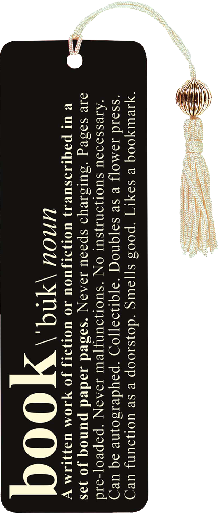 Book Beaded Bookmark