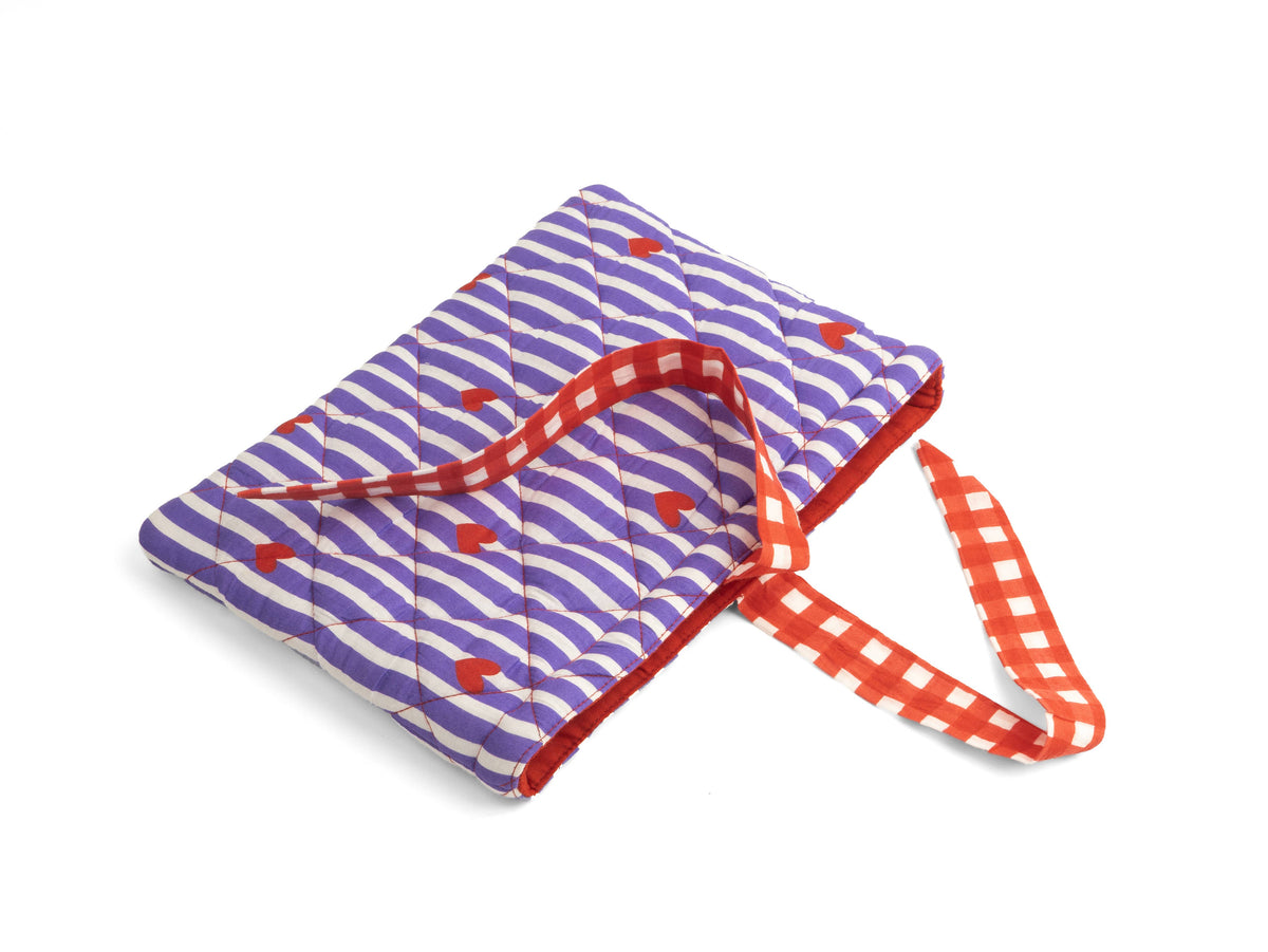 Book Cover | Quilted Book Sleeve | Cotton Book Cover