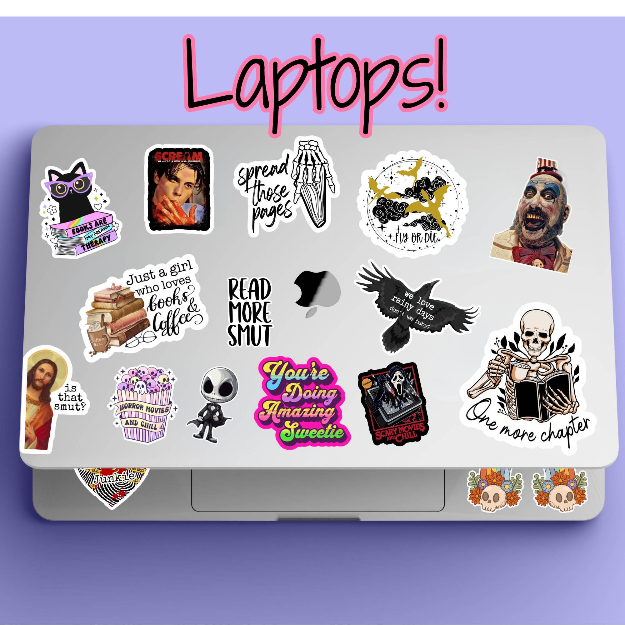 Nostalgic Scholastic Book Fair Stickers for Kindles