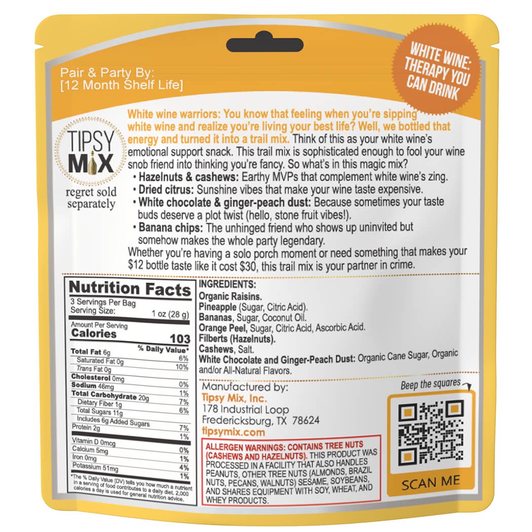 Tipsy Mix Wine-Paired Trail Mix