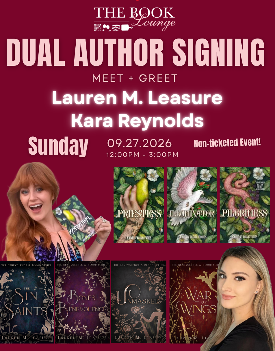 Lauren M. Leasure + Kara Reynolds: Dual Author Signing!