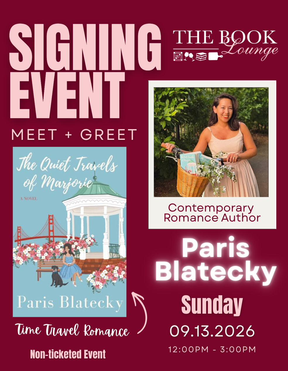 Paris Blatecky: Author Signing!