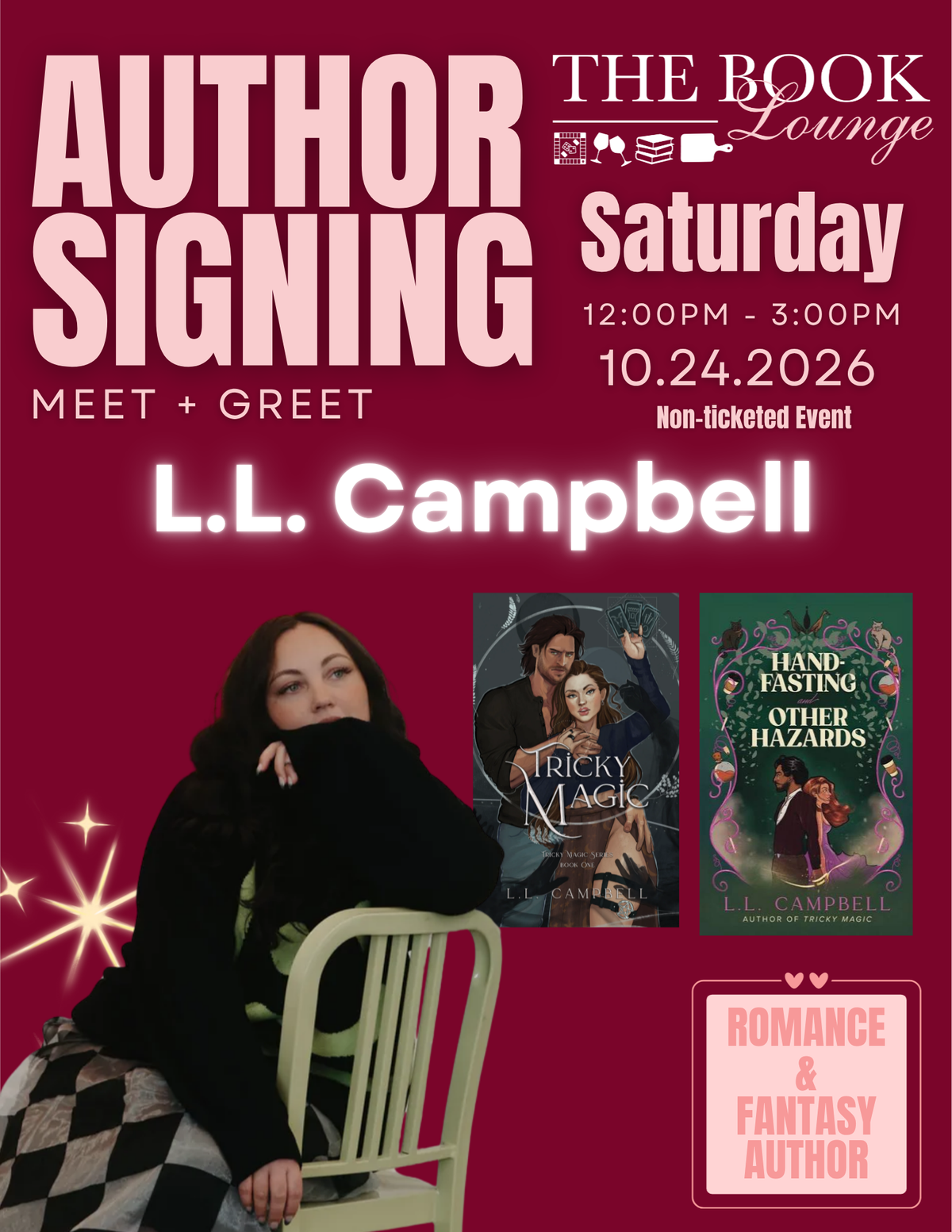 L.L Campbell: Author Signing!